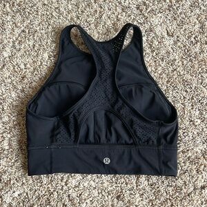 Black Lulu athletic tank size 0